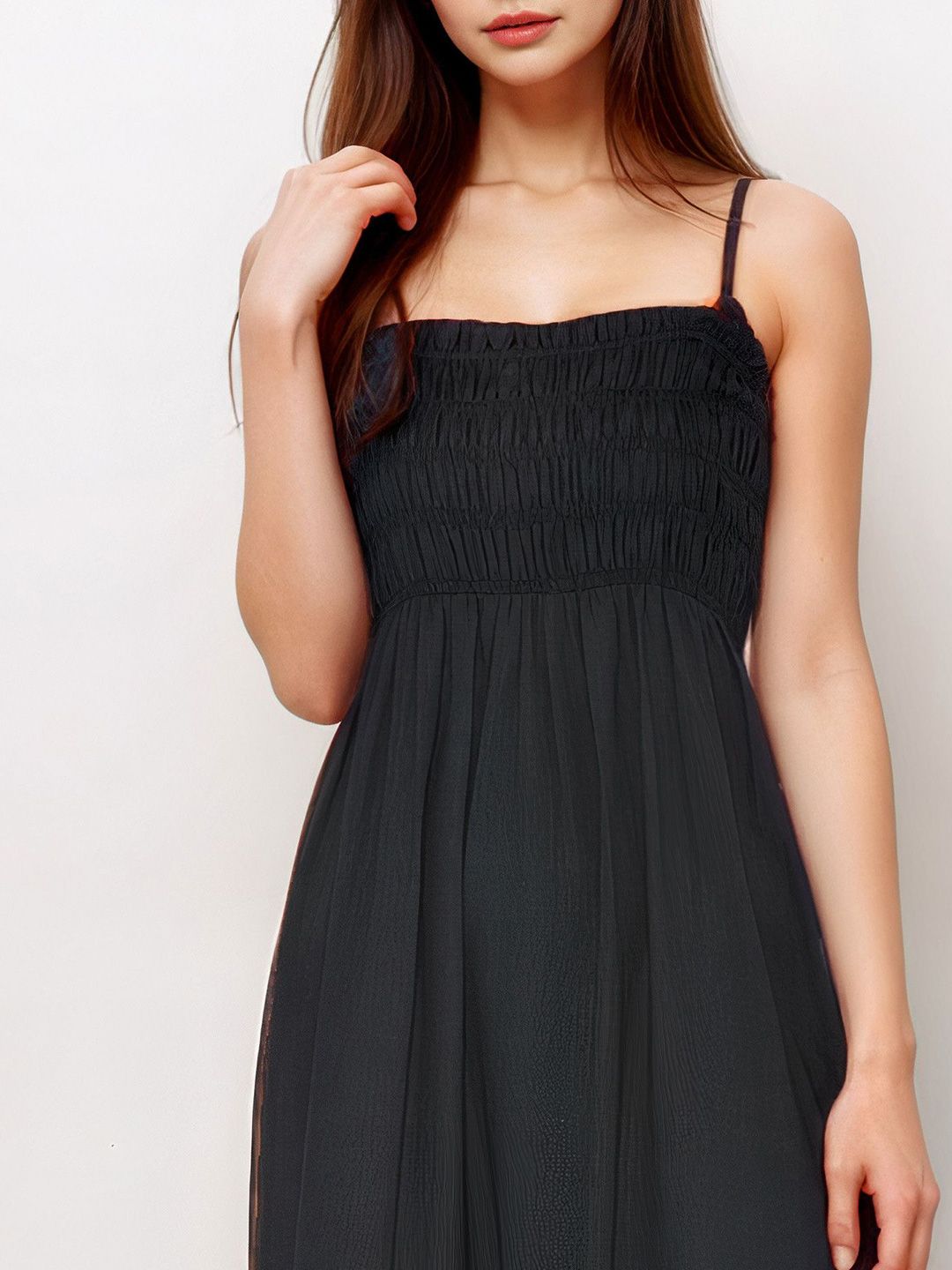 eline short dress black