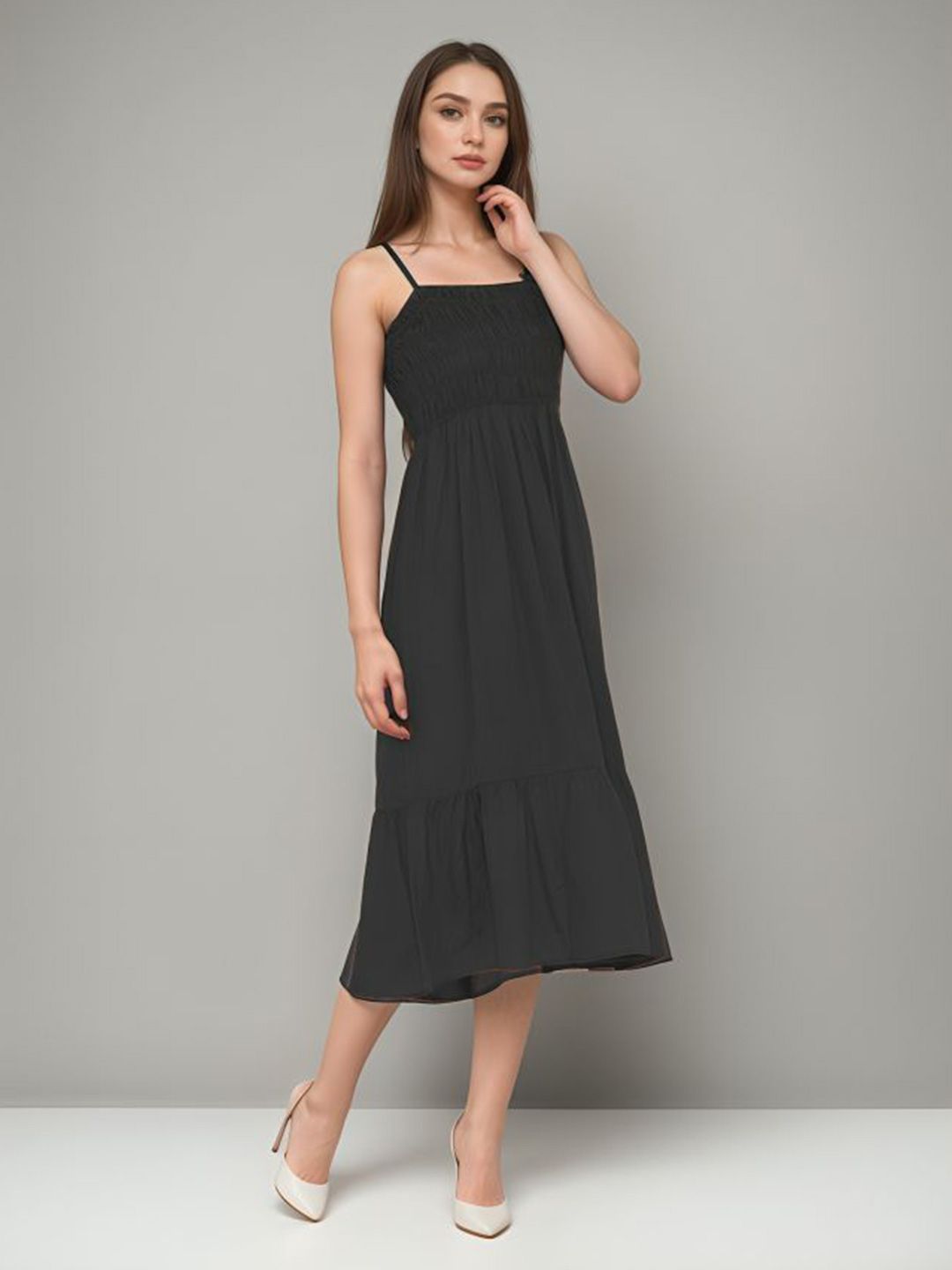 eline short dress black