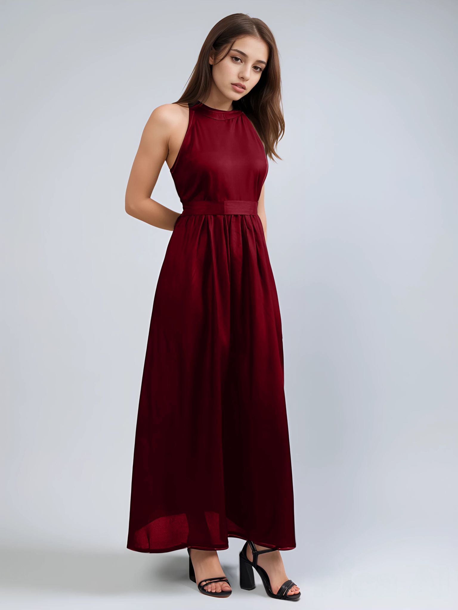midnight gala maxi dress